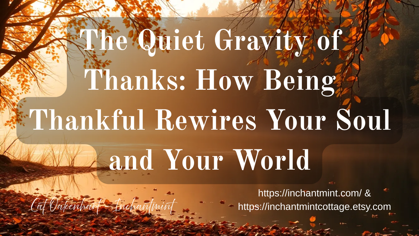 The Quiet Gravity of Thanks: How Being Thankful Rewires Your Soul and Your World