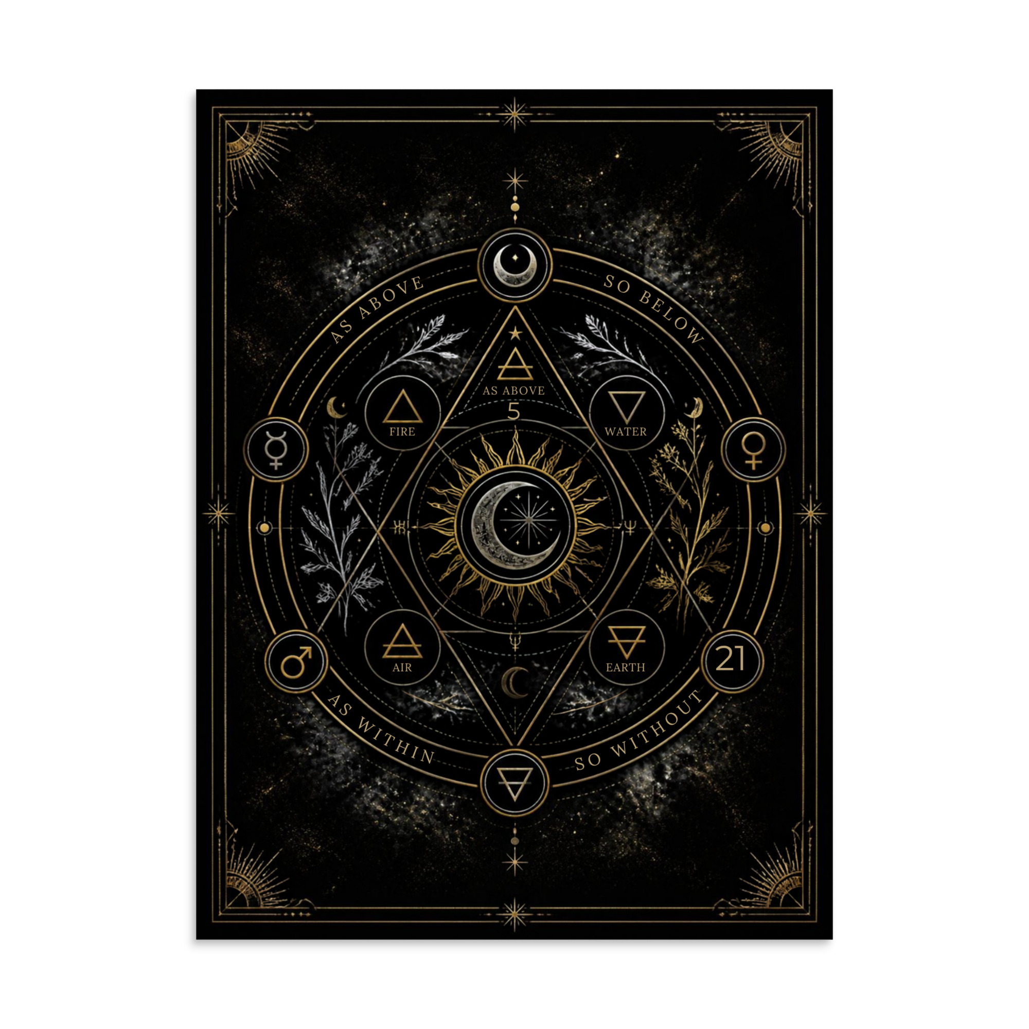 Mystic Alchemy Poster